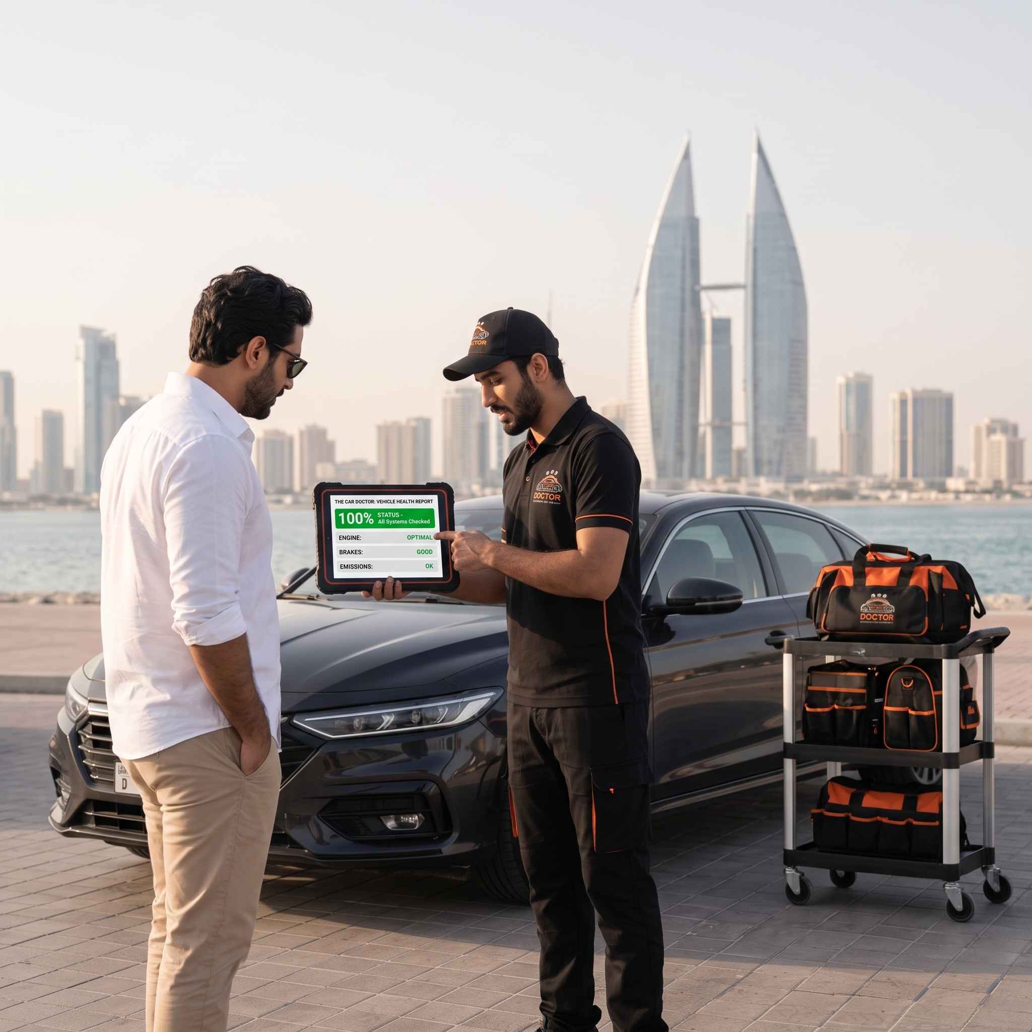 Car Doctor mobile diagnostic inspection